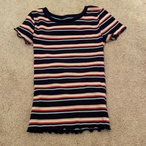 Striped Colored Tee